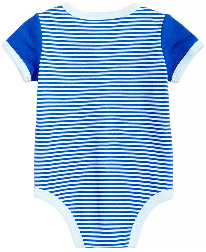 First Impressions Whale-Print Cotton Bodysuit, Baby Boys, Created for ...