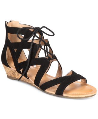 Esprit - Chrissy Lace-Up Wedge Sandals