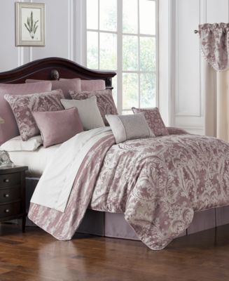 Waterford Reversible Victoria 4-Pc. Queen Comforter Set - Macy's