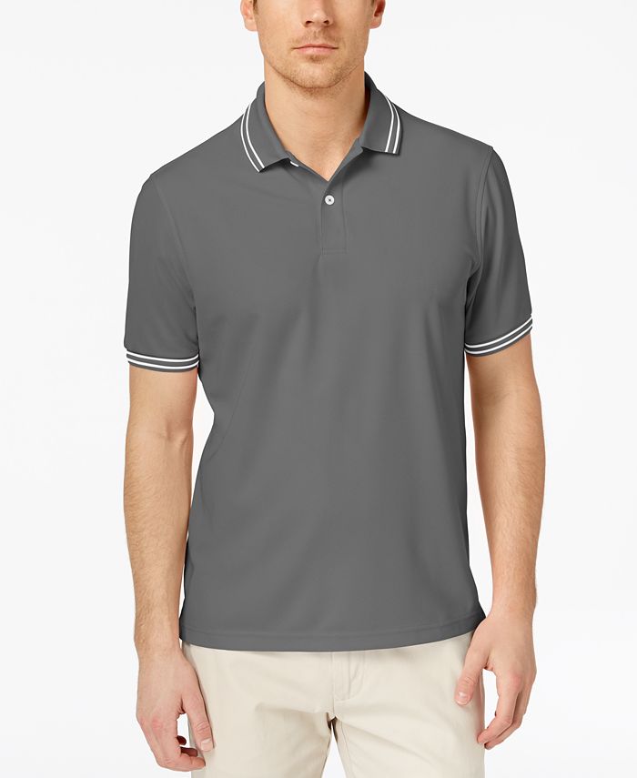 Club Room Men's Performance Polo, Created for Macy's - Macy's