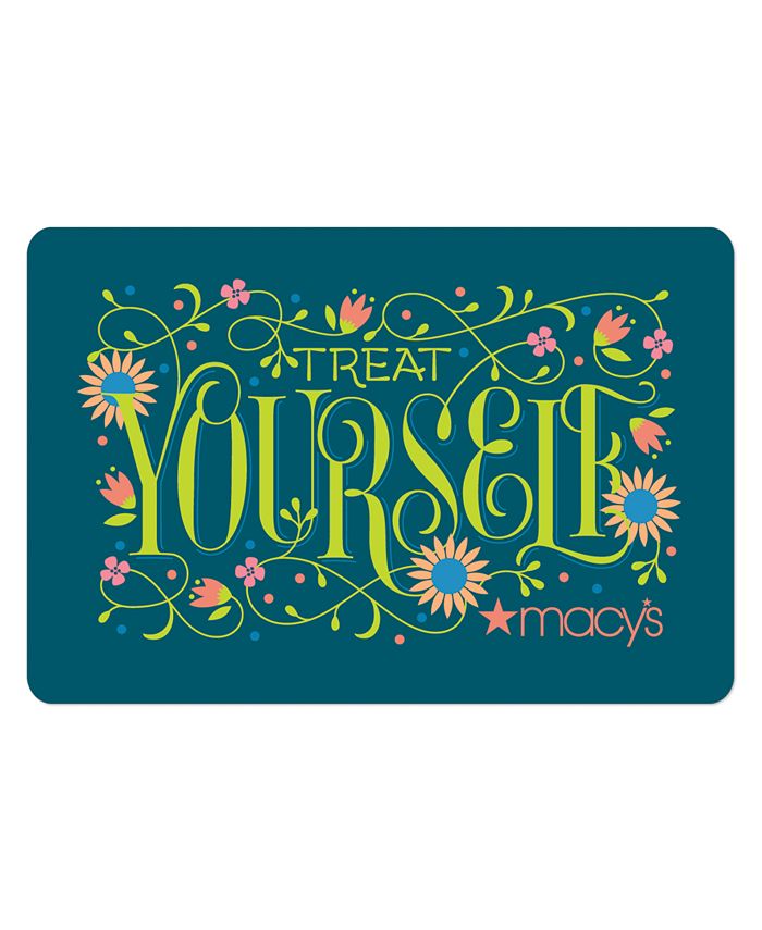 Macy's Flowers Gift Card with Greeting Card Macy's