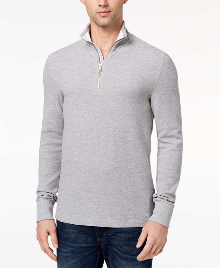 Michael kors half zip pullover top