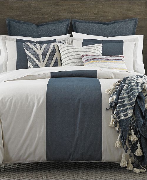 Tommy Hilfiger Cove Stripe 3 Pc Comforter Sets Reviews