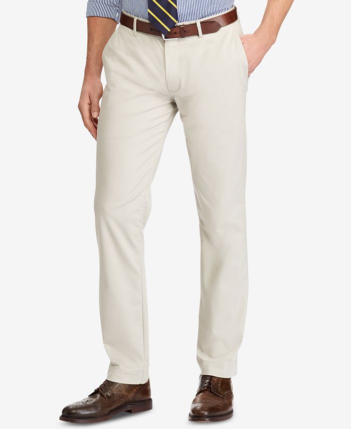 Polo Ralph Lauren Men's Straight Fit Chino Pants - Macy's
