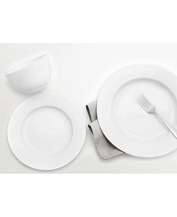Martha Stewart Collection Whiteware 12 Pc. Dinnerware Set Service