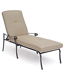 Chateau Aluminum Outdoor Chaise Lounge, Created for Macy's
