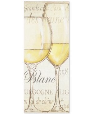 Trademark Global Daphne Brissonnet 'les Blancs' 10" X 24" Canvas Print In Multiple