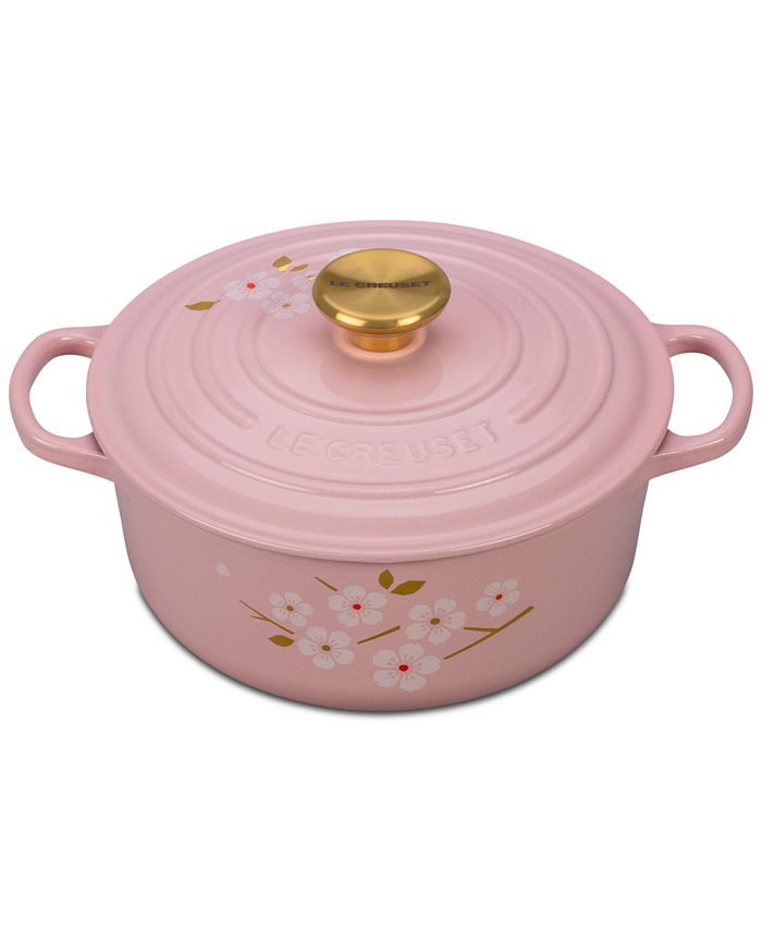 SUGAR PINK! LE CREUSET 3.5 QT SIGNATURE OVAL DUTCH OVEN MADE in FRANCE! S937