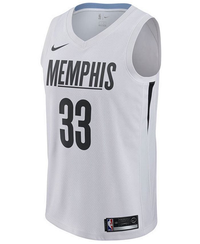 Nike Men's Marc Gasol Memphis Grizzlies City Swingman Jersey & Reviews ...