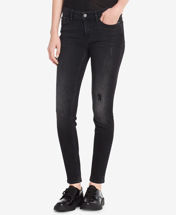 Calvin Klein Jeans Calvin Klein Ripped Skinny Jeans Macys 