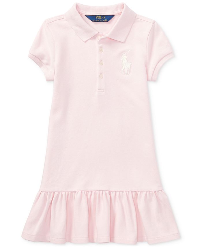 Polo Ralph Lauren Ralph Lauren Mesh Dress, Little Girls - Macy's