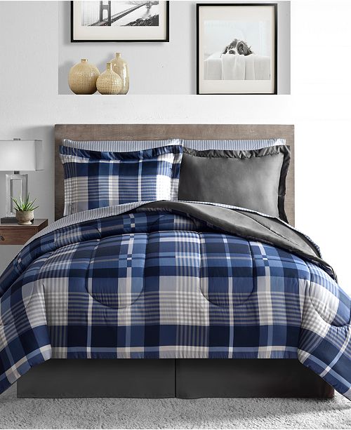 Fairfield Square Collection Alton 8 Pc Reversible King Comforter