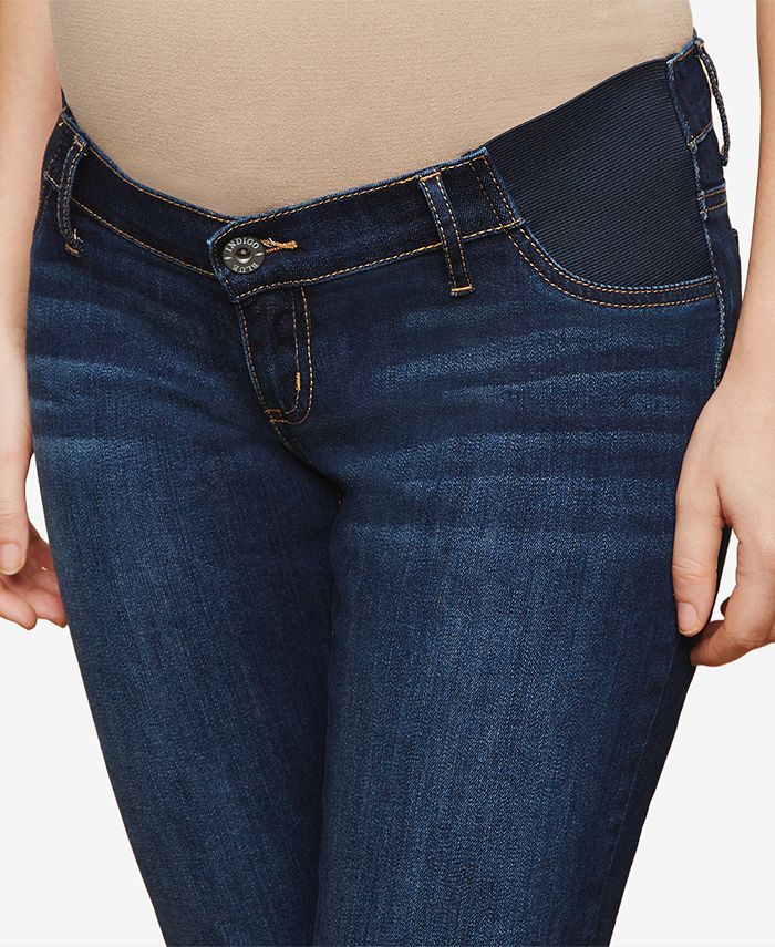Motherhood Maternity Cropped Skinny Jeans Macy's