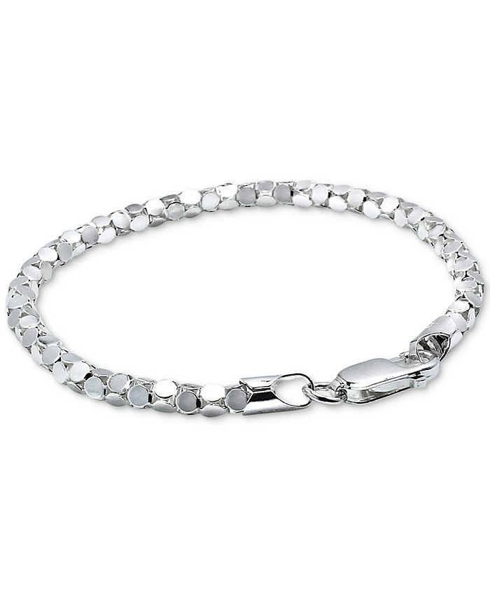 Giani Bernini Mirror Box Link Bracelet in Sterling Silver, Created for ...