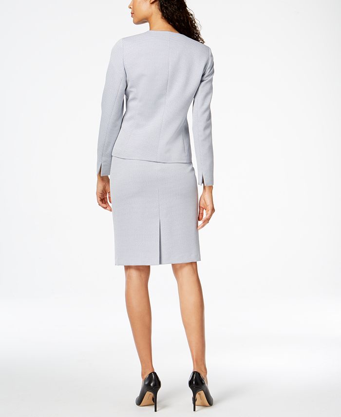 Le Suit Two-Button Skirt Suit, Regular & Petite - Macy's