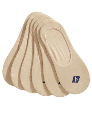 Sperry Men's Socks 6-Pack Solid Canoe Liners
