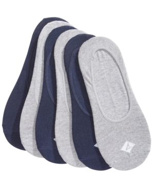 Sperry Men's Socks 6-Pack Solid Canoe Liners