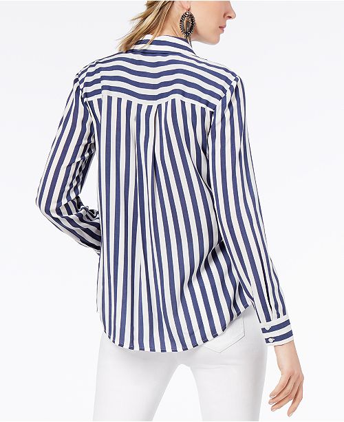 INC International Concepts I.N.C. Striped Shirt, Created for Macy's