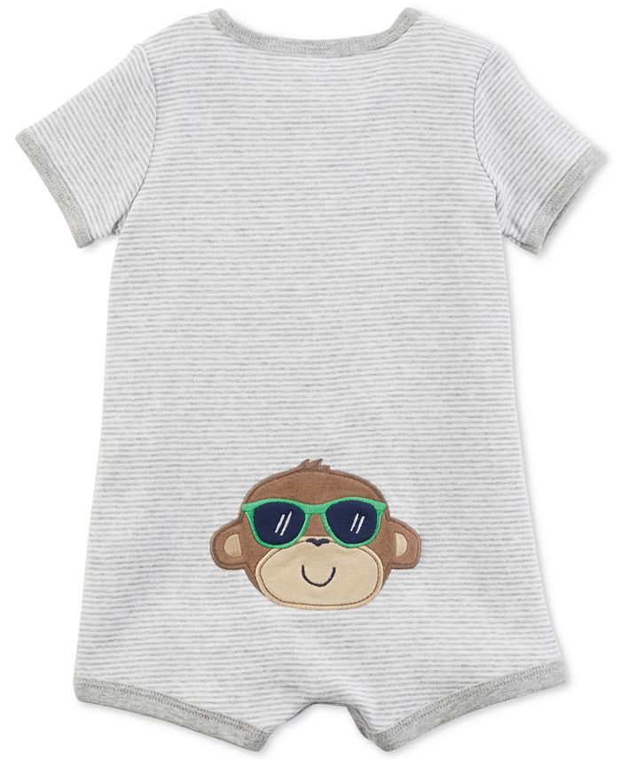 Carter's Monkey Cotton Romper, Baby Boys Macy's