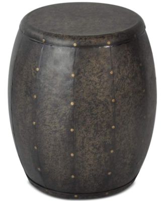 Furniture - Tawney Drum Accent Table, Quick Ship