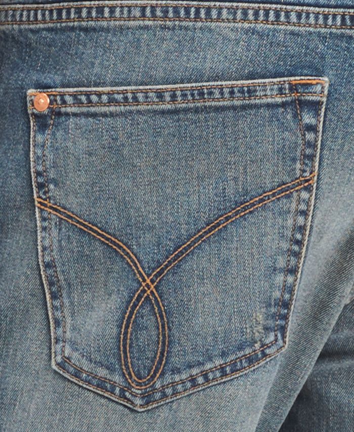 Calvin Klein Jeans Men's Slim-Fit Deconstructed Stretch Jeans - Macy's