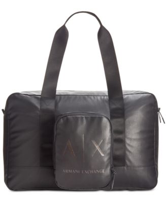 Armani Exchange Men's Duffel Bag & Reviews - All Accessories - Men - Macy's