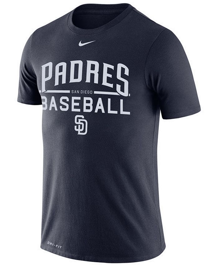 Nike Men's San Diego Padres Dry Practice T-Shirt - Macy's
