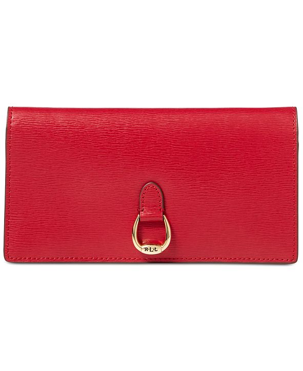 Lauren Ralph Lauren Bennington Slim Leather Wallet & Reviews - Handbags ...