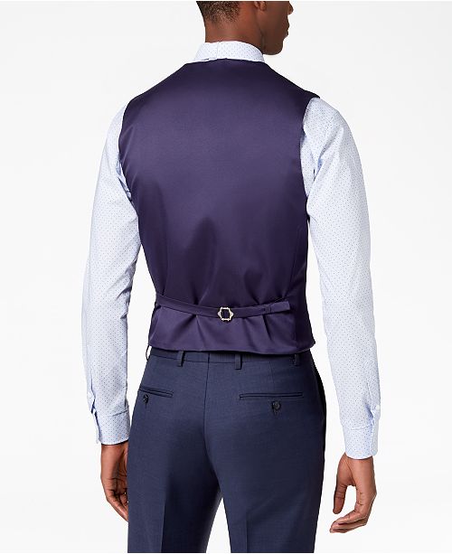 Tommy Hilfiger Men S Modern Fit Th Flex Stretch Suit Vest