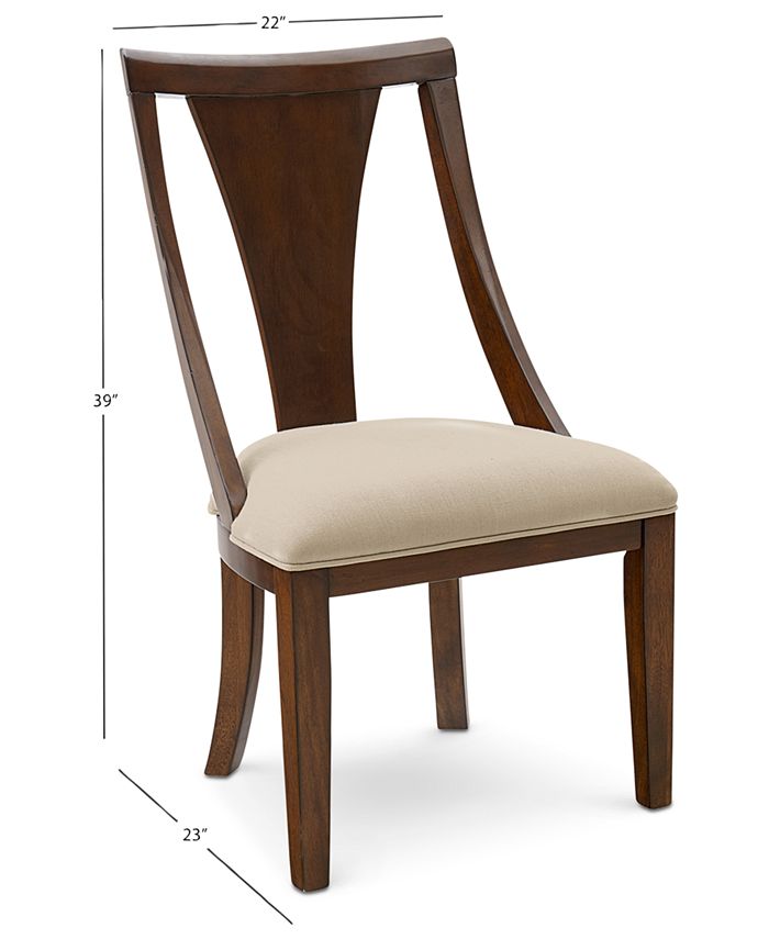 Furniture Portland Upholstered Side Chair, Created for Macy's Macy's