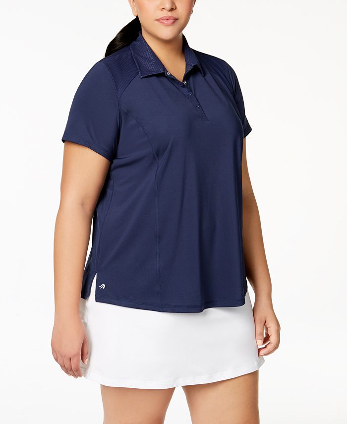 Ideology Plus Size Polo, for Macy's - Macy's