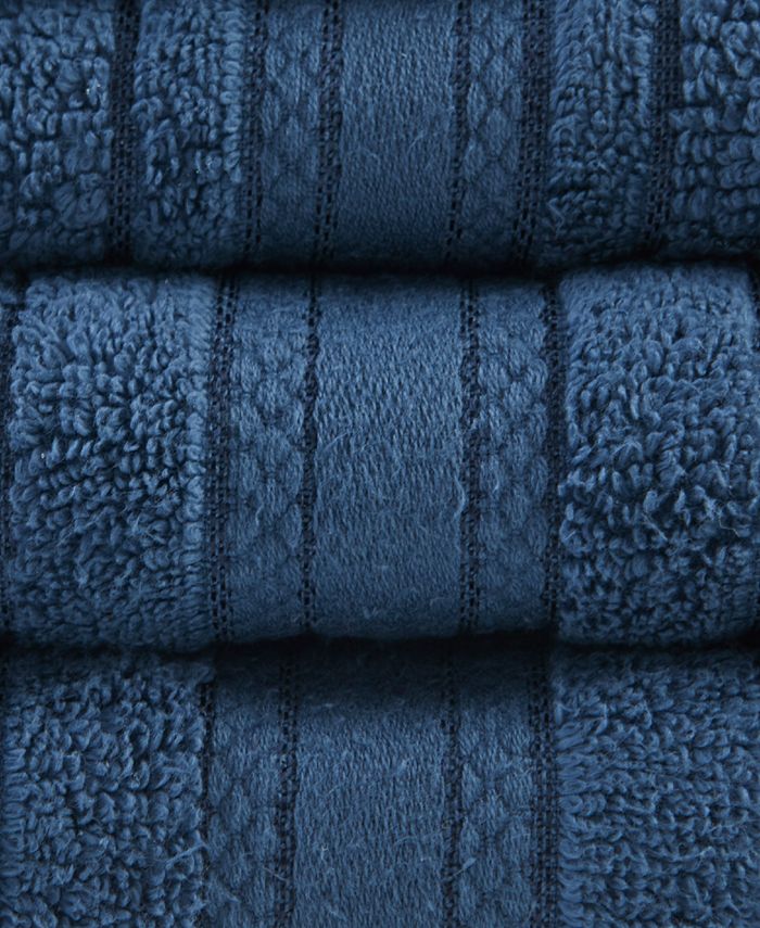 Shop Adrien Super Soft 6 Piece Cotton Towel Set Dark Gray, Bath Towels