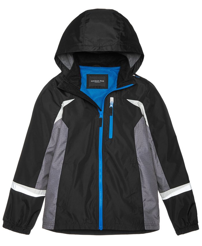 London Fog Hooded Rain Jacket Big Boys Macy s
