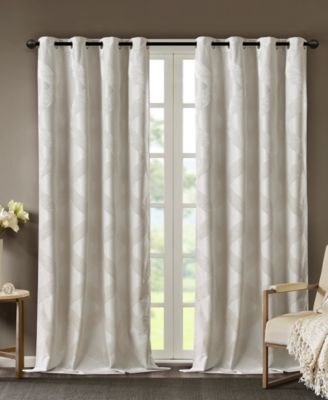 Photo 1 of Sunsmart Bentley Jacquard 100% Blackout Grommet Top Single Curtain Panel
50in x 95in 1 panel only