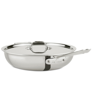 ALL-CLAD ALL-CLAD 4-QT. STAINLESS STEEL PAN & LID