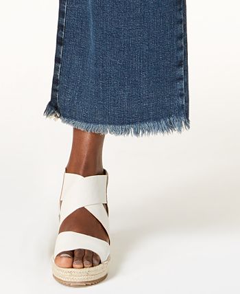 Eileen fisher frayed best sale hem jeans