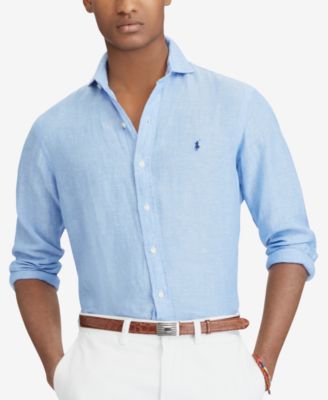 ralph lauren big and tall linen shirts