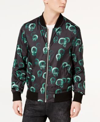 GUESS - Men's Skull Bomber Jacket