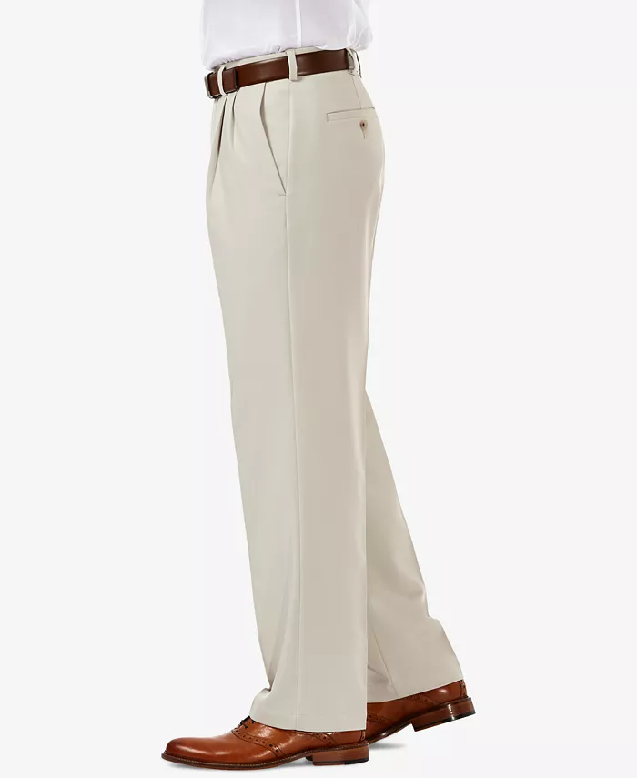 Men's Cool 18 PRO Classic-Fit Expandable Waist Pleated Stretch Dress Pants - thumbnail 10