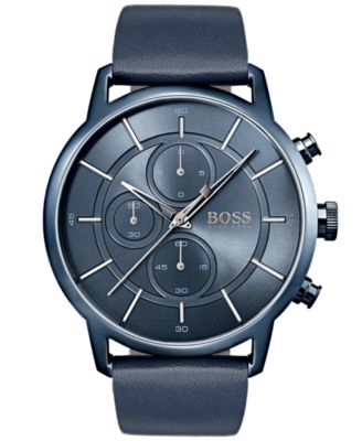 hugo boss watch blue
