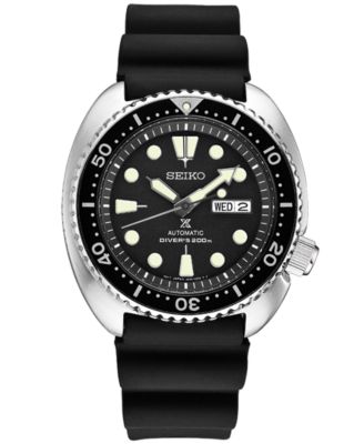 seiko men's diver's automatic watch