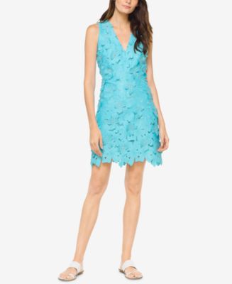 美品✨マイケルコース　Floral Appliqué Lace Dress Floral Appliqué Lace Dress | Michael Kors [US]