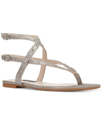 nine west studded flats