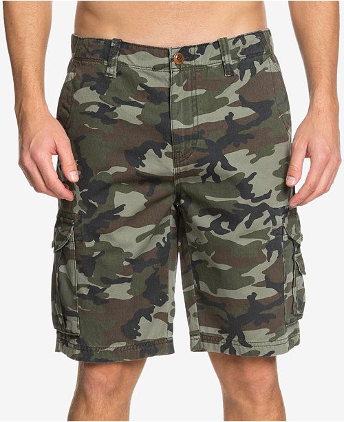 Quiksilver Men's Crucial Camo Shorts & Reviews - Shorts - Men - Macy's