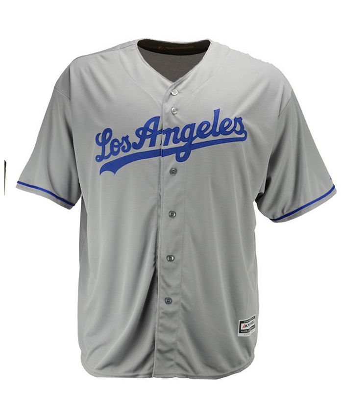 Majestic Men's Los Angeles Dodgers Blank Replica CB 3XL-4XL Jersey - Macy's