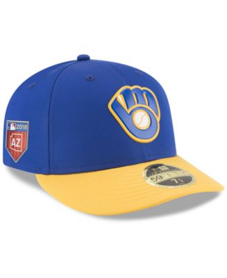 New Era Milwaukee Brewers Spring Training Pro Light Low Profile 59Fifty ...