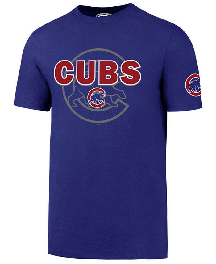 '47 Brand Men's Chicago Cubs On-Deck Rival T-Shirt - Macy's