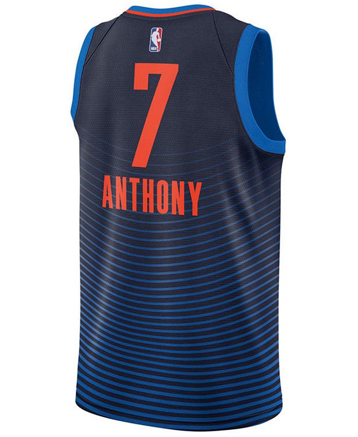 Nike Men's Carmelo Anthony Oklahoma City Thunder Statement Swingman Jersey  - Macy's