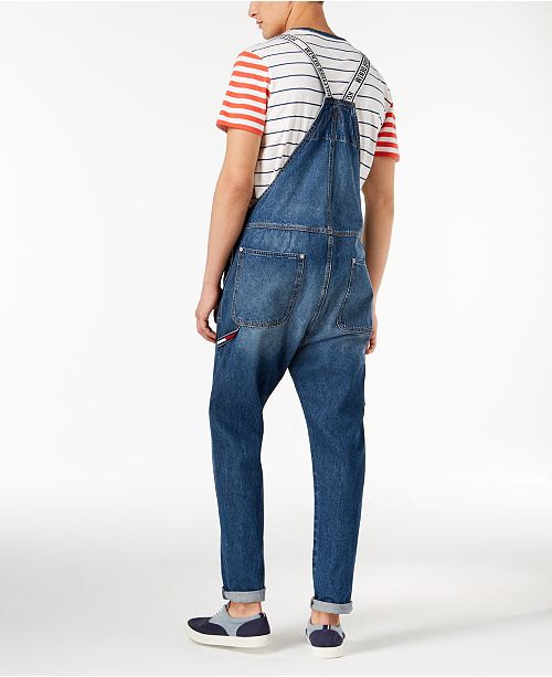 Tommy Hilfiger Men's Denim Overalls & Reviews Jeans Men Macy's