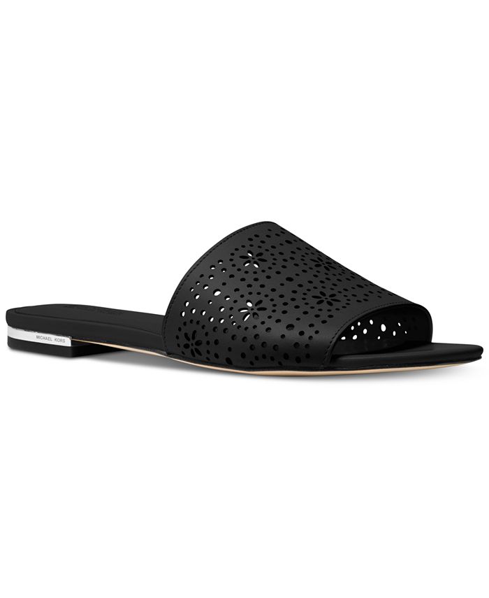 Michael Kors Shelly Slide Sandals - Macy's